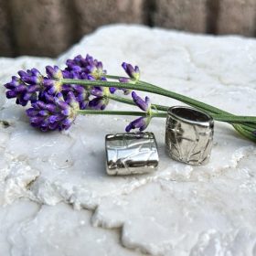 Metál gyűrű cipőfűzőékszer | 1 db