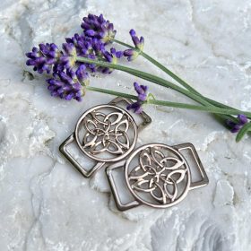 Rosegold rózsa cipőfűzőékszer | 1 db