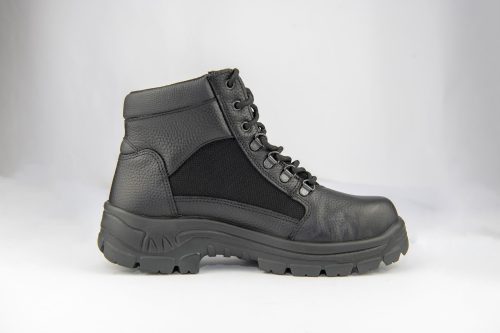 Középmagas szárú nyári sima kaplis bakancs